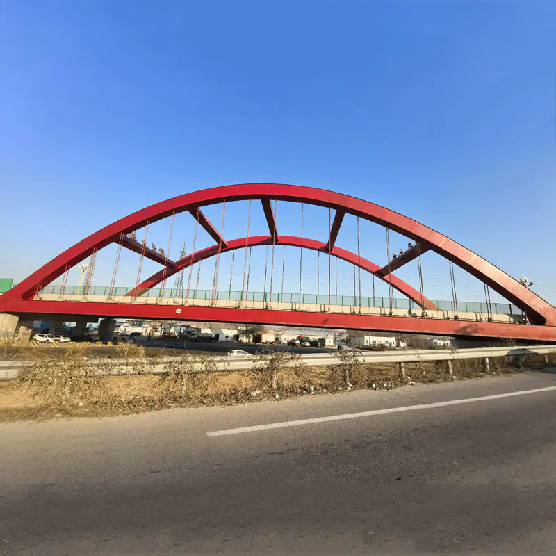 Stahlkonstruktionsbrücke